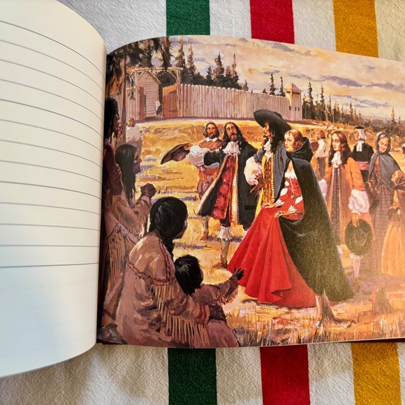 UNUSED Hardcover HBC Address Book with authentic details of original prints. - Picture 7 of 9